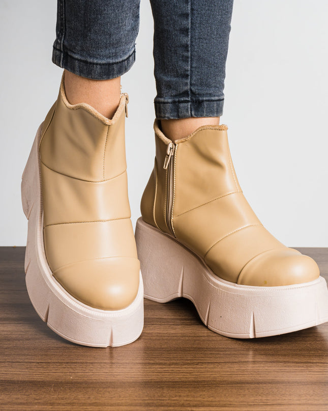 Botas Sophie - Beige - Tienda Nébula