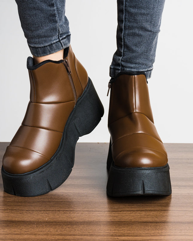 Botas Sophie - Marrón - Tienda Nébula