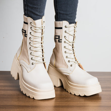 Botas Tamow - Nude - Tienda Nébula