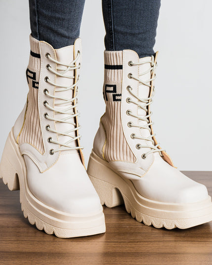 Botas Tamow - Nude - Tienda Nébula