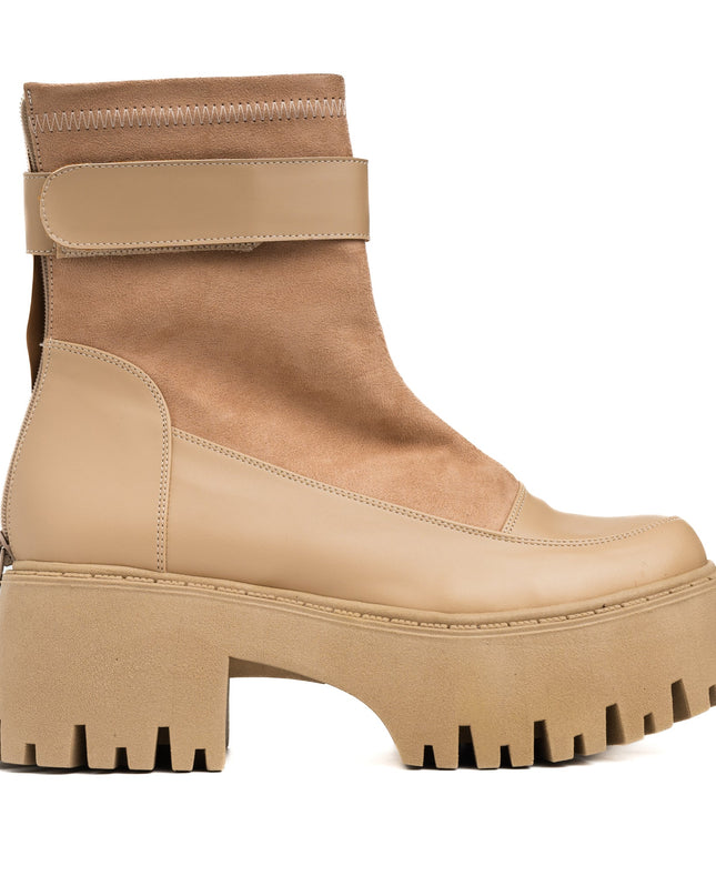 Botas Tasya - Beige - Tienda Nébula