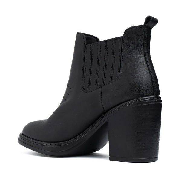Botas Texana 2.0 - Negro Cuero - Tienda Nébula