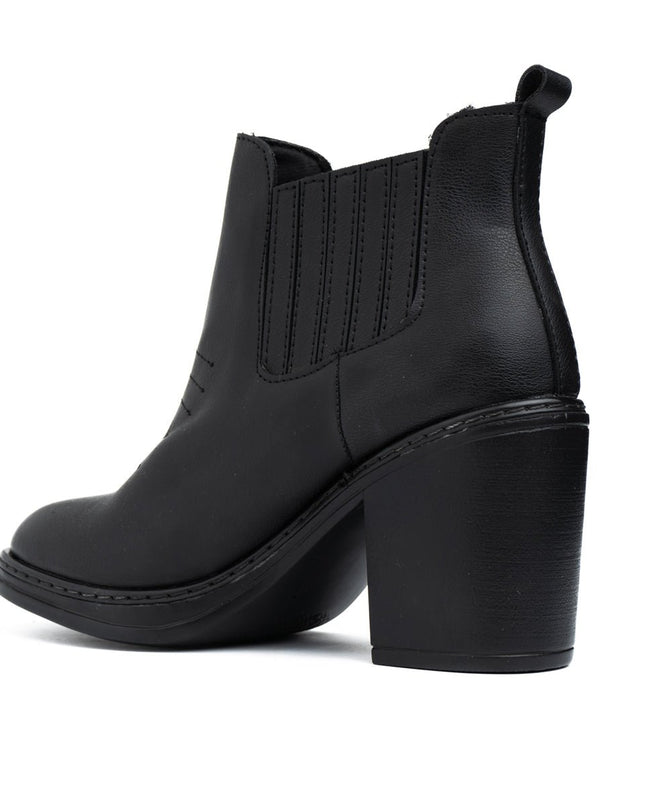Botas Texana 2.0 - Negro Cuero - Tienda Nébula