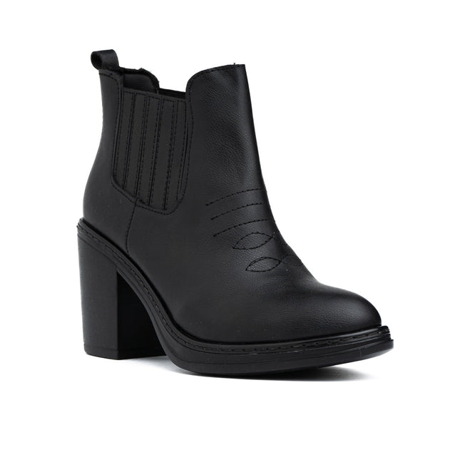 Botas Texana 2.0 - Negro Cuero - Tienda Nébula