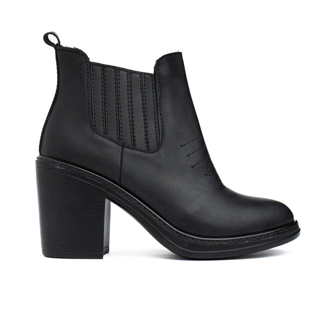 Botas Texana 2.0 - Negro Cuero - Tienda Nébula