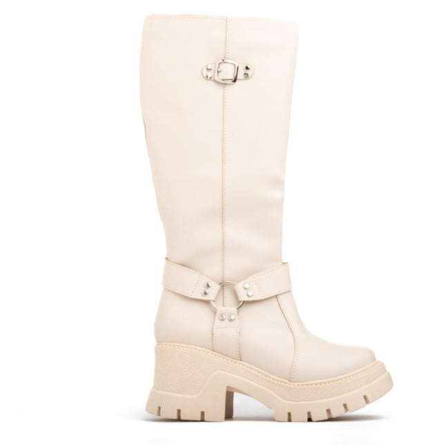 Botas Thornex - Nude - Tienda Nébula