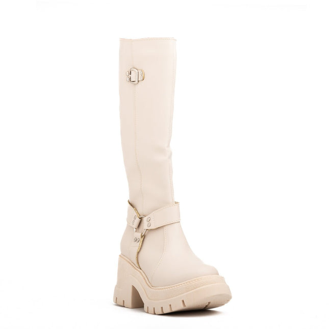 Botas Thornex - Nude - Tienda Nébula
