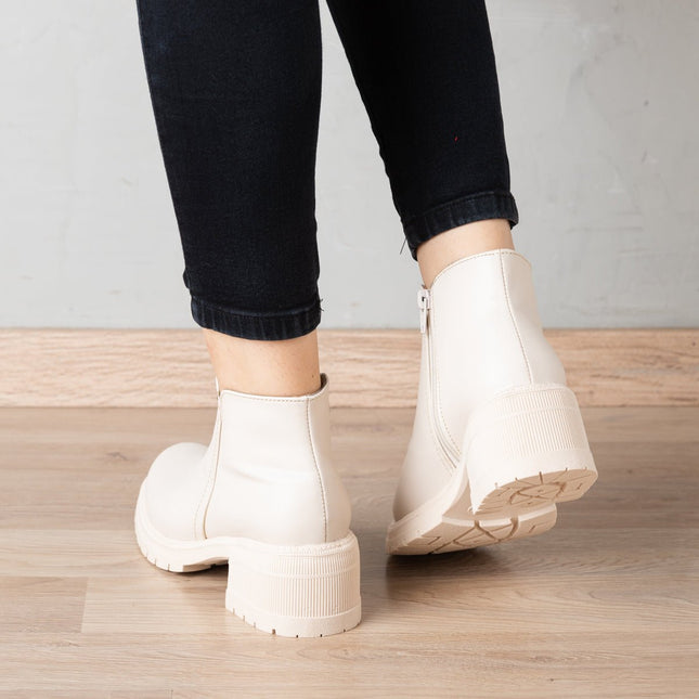 Botas Tobz - Nude - Tienda Nébula
