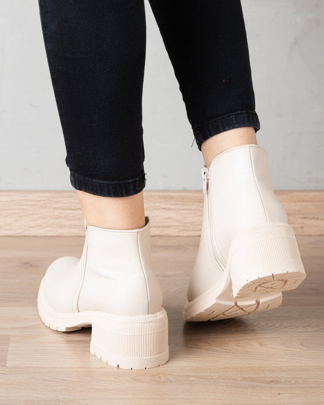 Botas Tobz - Nude - Tienda Nébula
