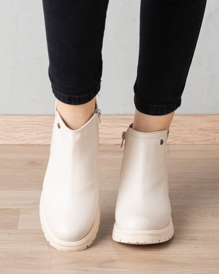 Botas Tobz - Nude - Tienda Nébula