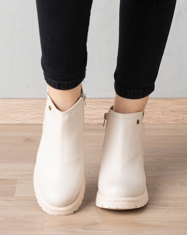 Botas Tobz - Nude - Tienda Nébula