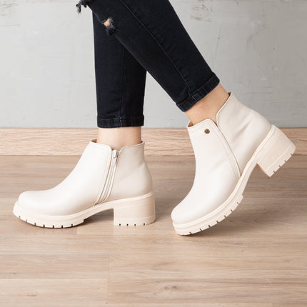 Botas Tobz - Nude - Tienda Nébula