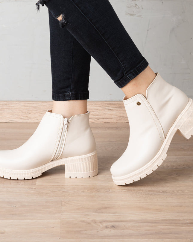 Botas Tobz - Nude - Tienda Nébula