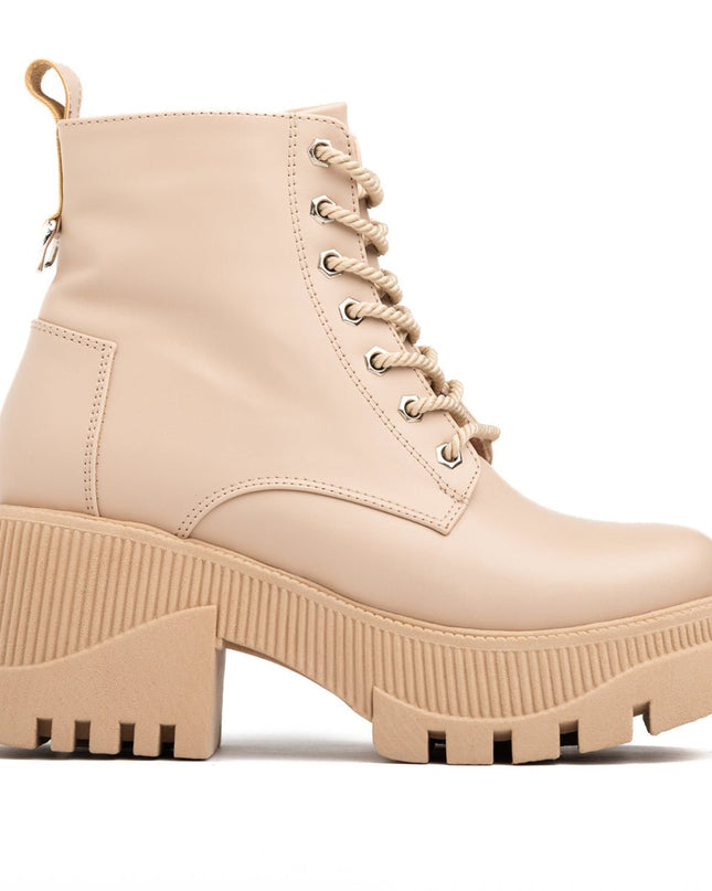 Botas Tryxi - Beige - Tienda Nébula