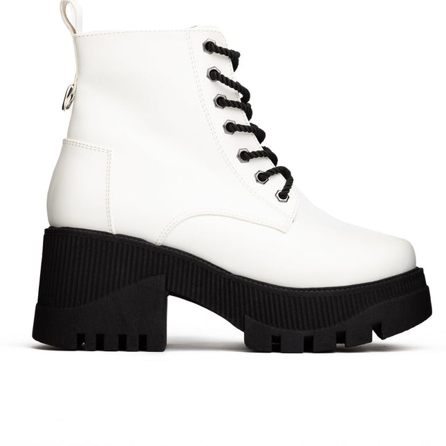 Botas Tryxi - Blanco - Tienda Nébula