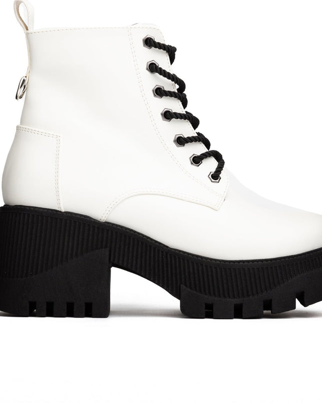Botas Tryxi - Blanco - Tienda Nébula