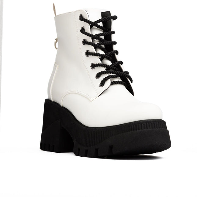 Botas Tryxi - Blanco - Tienda Nébula