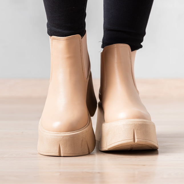 Botas Uncover - Beige - Tienda Nébula