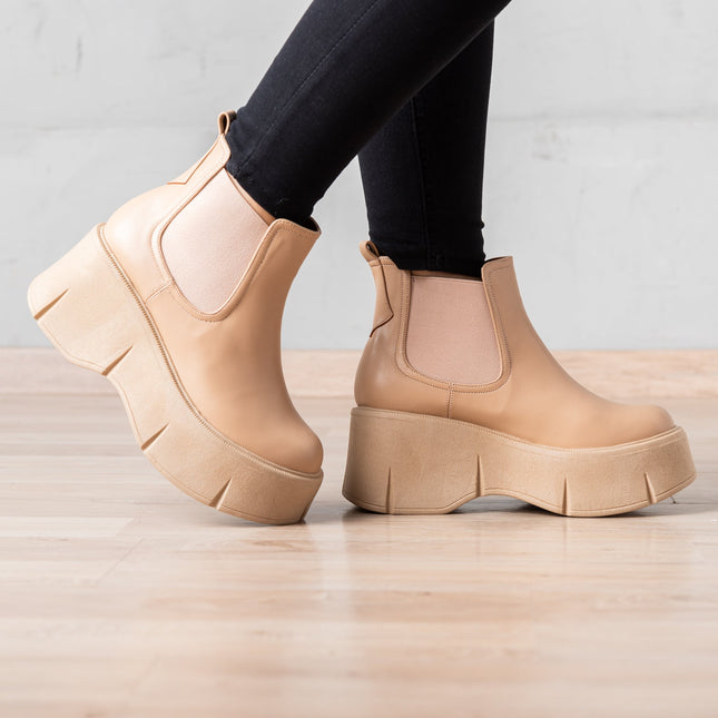 Botas Uncover - Beige - Tienda Nébula
