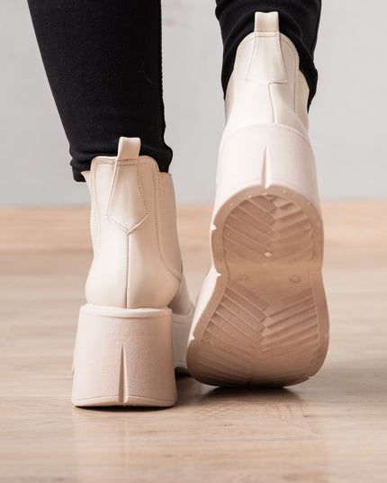 Botas Uncover - Nude - Tienda Nébula