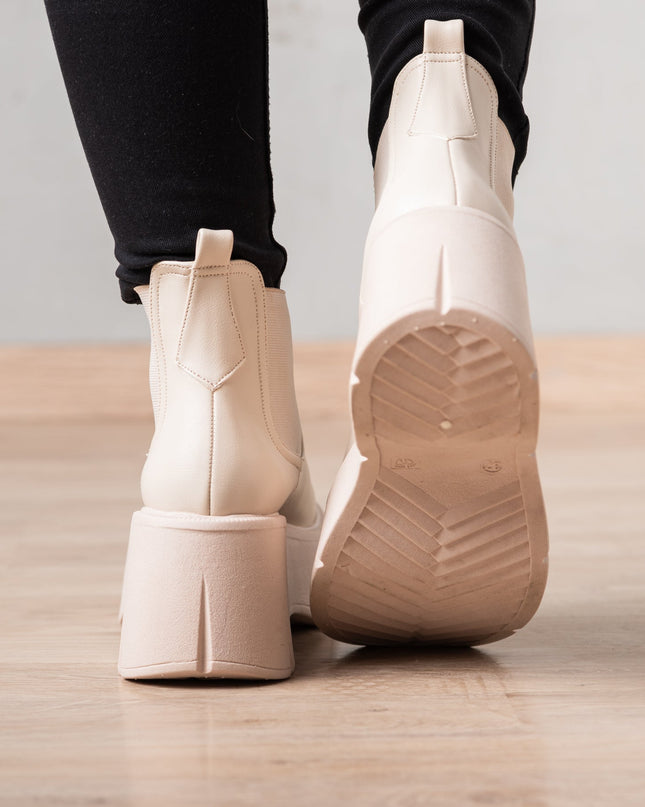 Botas Uncover - Nude - Tienda Nébula
