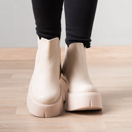 Botas Uncover - Nude - Tienda Nébula