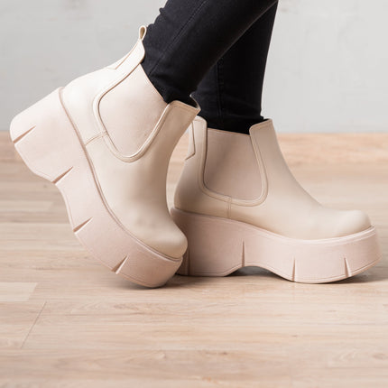 Botas Uncover - Nude - Tienda Nébula