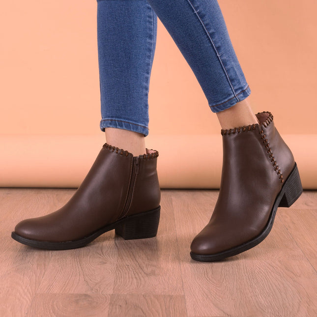 Botin Albany - Marron - Tienda Nébula