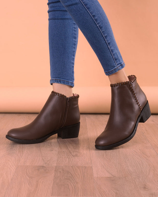 Botin Albany - Marron - Tienda Nébula