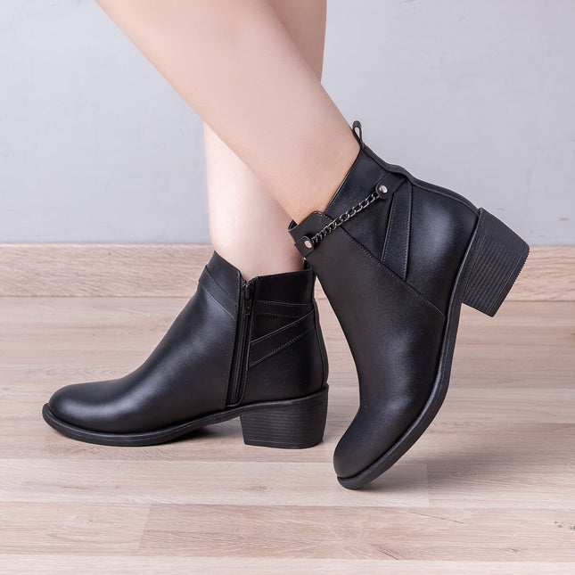 Botin Alice - Negro Total - Tienda Nébula