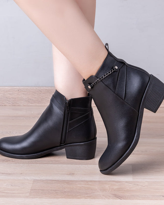 Botin Alice - Negro Total - Tienda Nébula