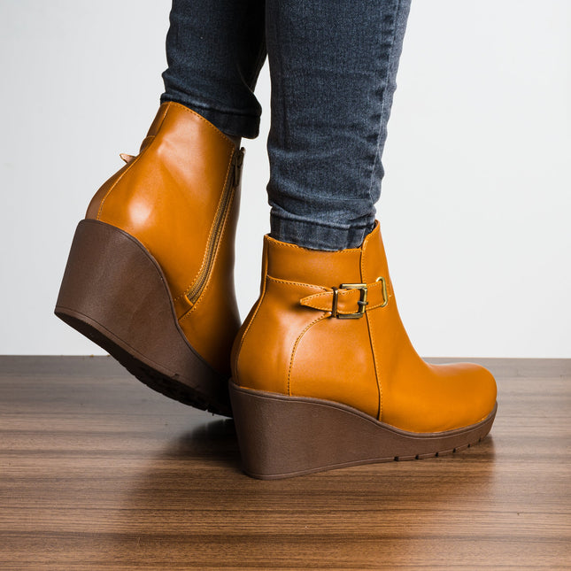Botin Amneris - Camel - Tienda Nébula