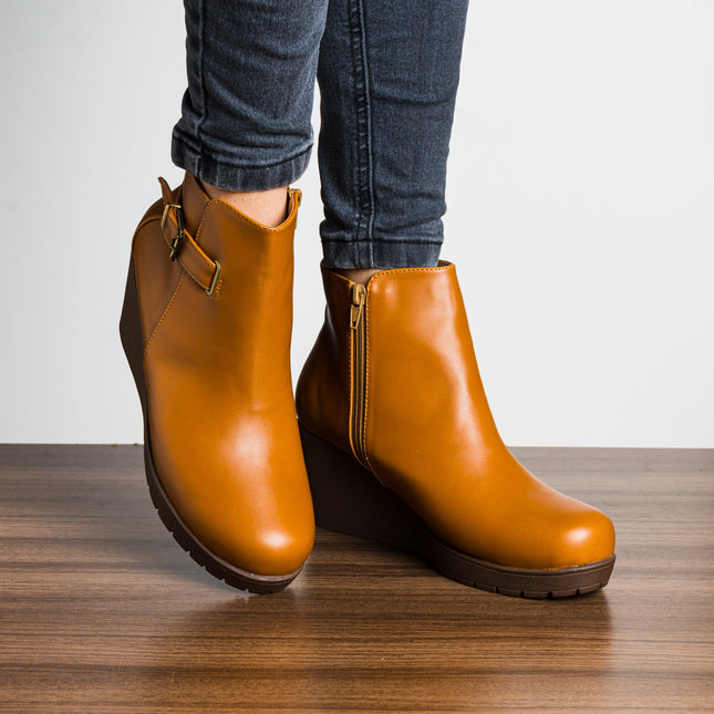 Botin Amneris - Camel - Tienda Nébula