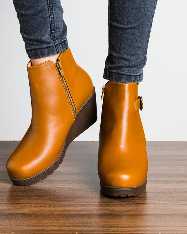 Botin Amneris - Camel - Tienda Nébula