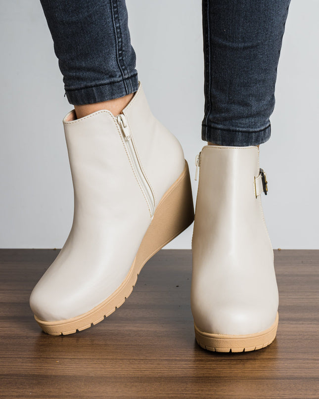 Botin Amneris - Nude - Tienda Nébula