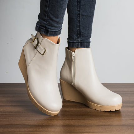 Botin Amneris - Nude - Tienda Nébula
