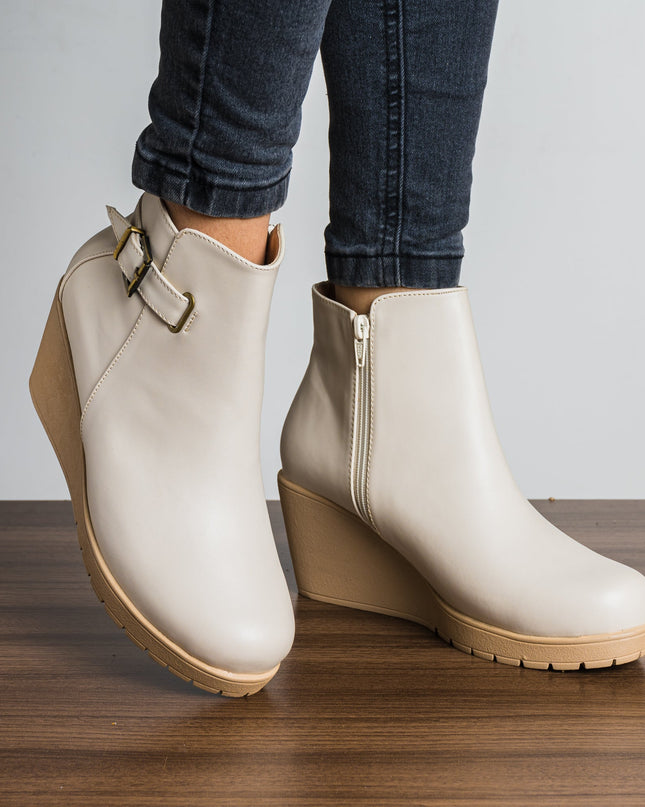 Botin Amneris - Nude - Tienda Nébula