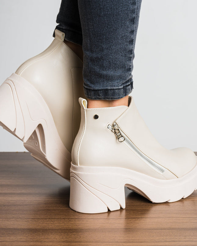 Botin Anahis - Nude - Tienda Nébula