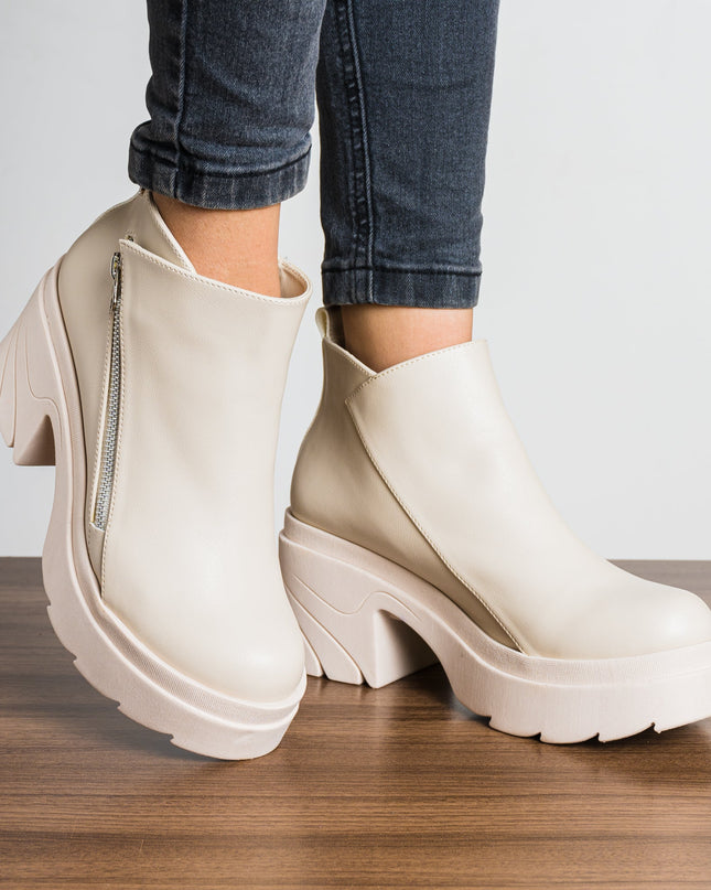 Botin Anahis - Nude - Tienda Nébula