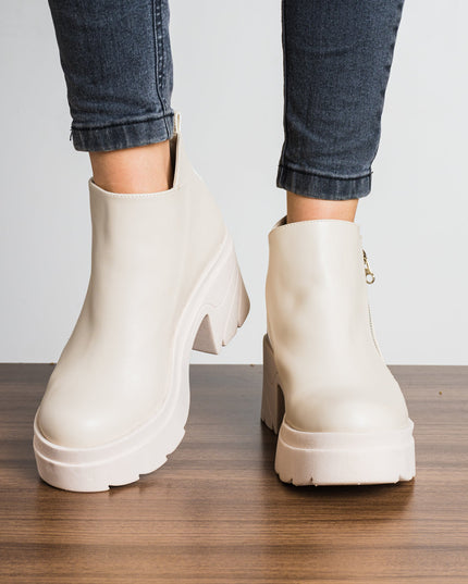 Botin Anahis - Nude - Tienda Nébula