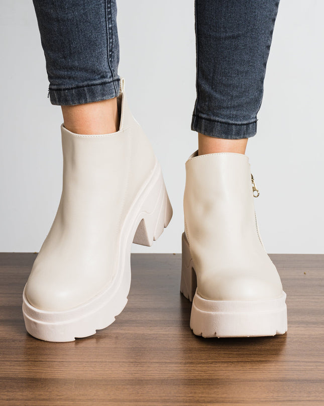 Botin Anahis - Nude - Tienda Nébula