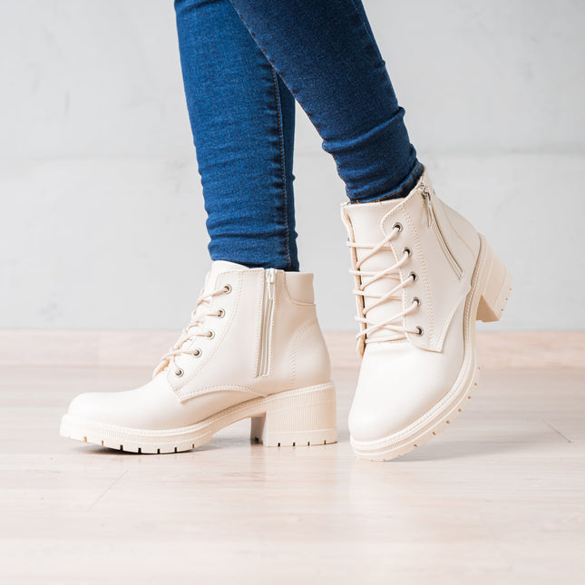 Botin Bastet - Nude - Tienda Nébula