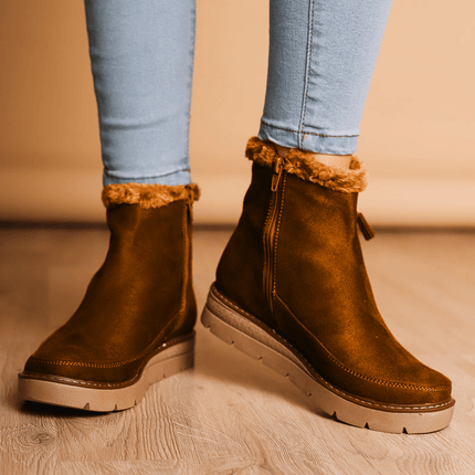 Botin Beni - Camel - Tienda Nébula
