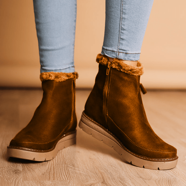 Botin Beni - Camel - Tienda Nébula