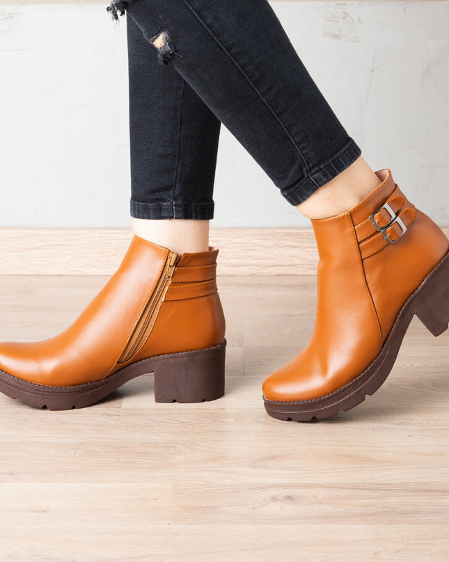 Botin Furry - Camel - Tienda Nébula