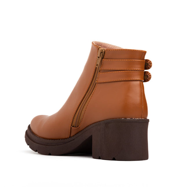Botin Furry - Camel - Tienda Nébula