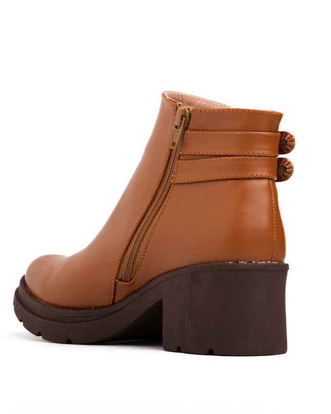 Botin Furry - Camel - Tienda Nébula
