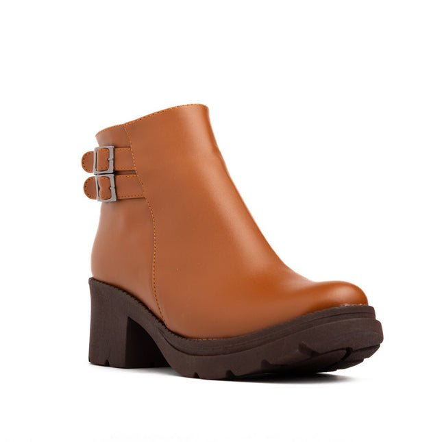 Botin Furry - Camel - Tienda Nébula