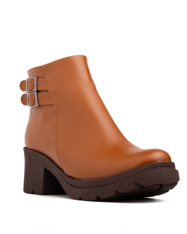 Botin Furry - Camel - Tienda Nébula