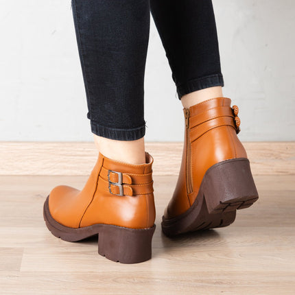 Botin Furry - Camel - Tienda Nébula